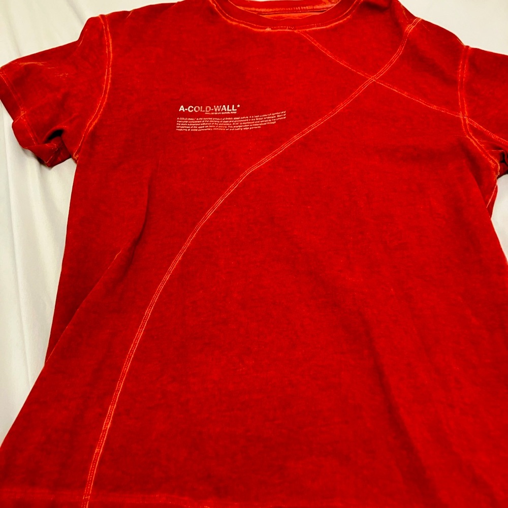 A-COLD-WALL* Kids Red T-Shirt